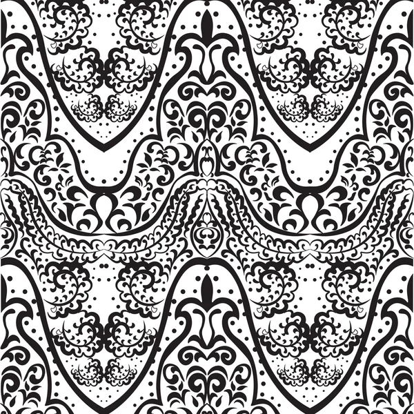 Motif d'ornement de dentelle vintage vectoriel — Image vectorielle