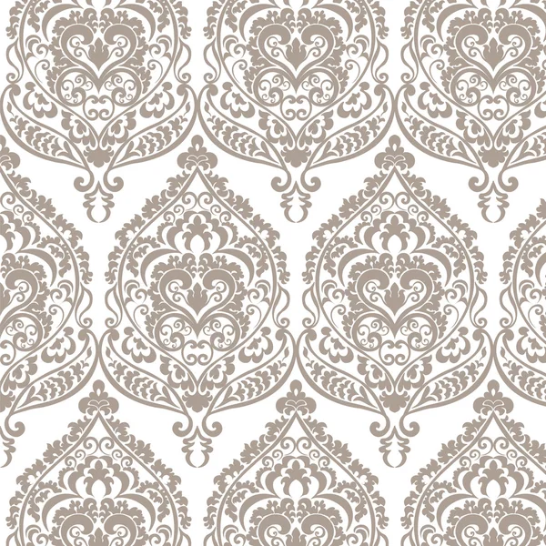 Vector Vintage Damasco Padrão ornamento em estilo oriental — Vetor de Stock