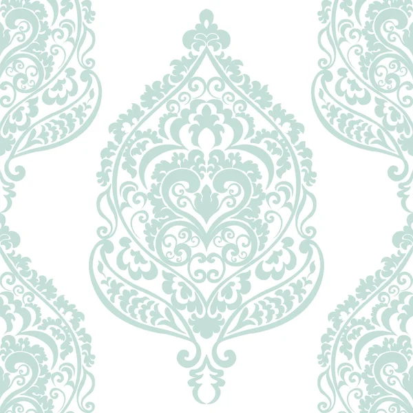 Vector Vintage Damask Pattern Ornament in Eastern style — стоковый вектор