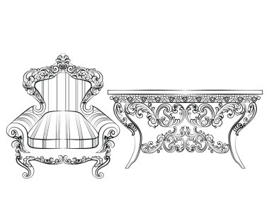Baroque Imperial luxury style furniture
