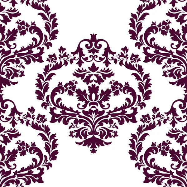 Élément vectoriel floral motif ornement de luxe — Image vectorielle