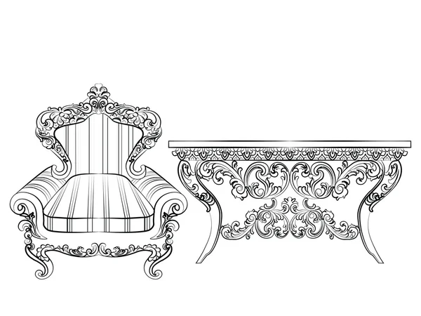 Baroque Imperial luxury style furniture