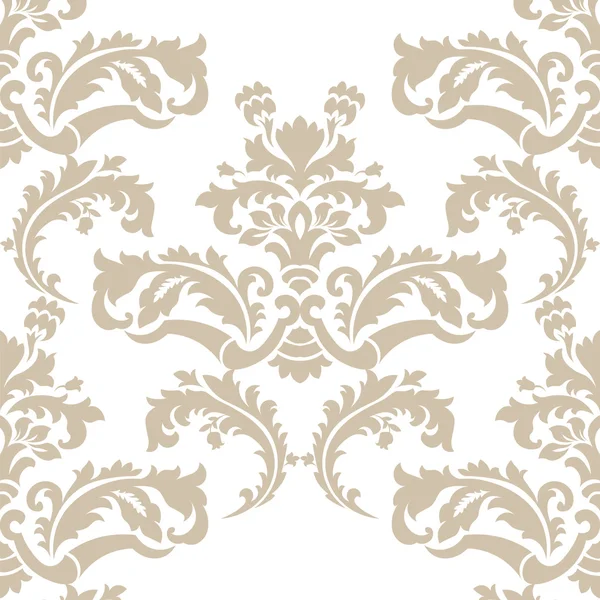 Vektör çiçek damask desenli arka plan