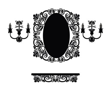 Kraliyet klasik süslü masa Vintage kümesi