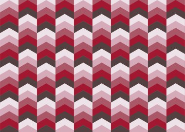 Geometrik retro vintage desen