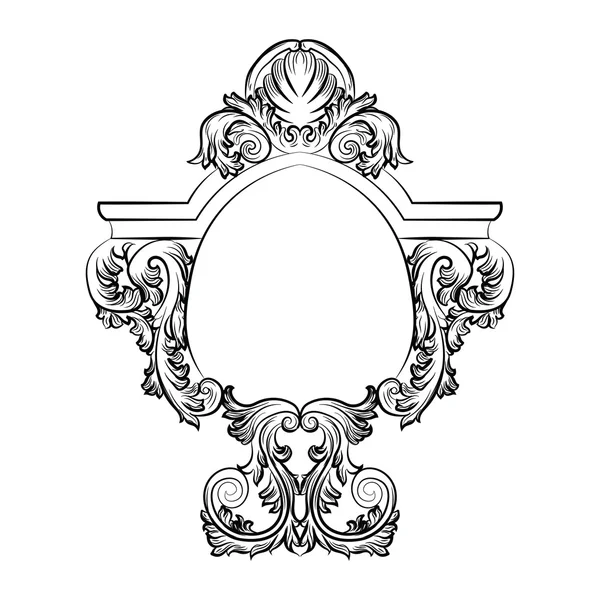 Barok Rokoko Zarif Ayna çerçeve dekor