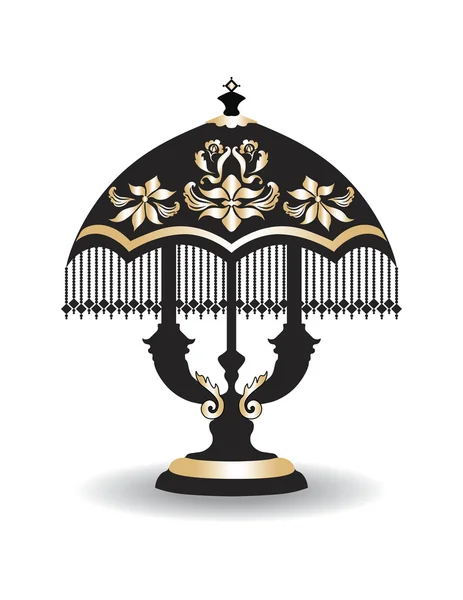 Классическая лампа барокко — стоковый вектор