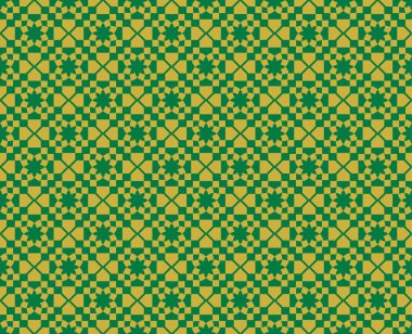 Soyut geometrik desen süsleme