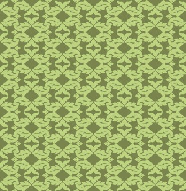 Vintage soyut geometrik çiçek klasik desenli