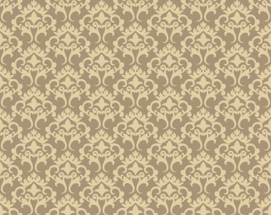 Vektör Damask süsleme desen