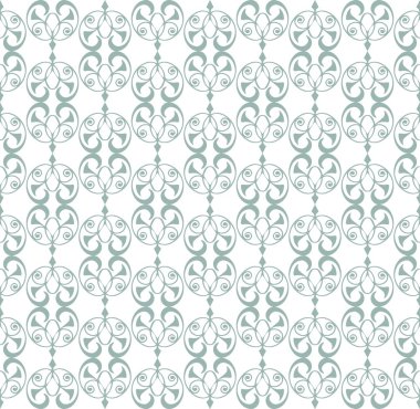 Vektör Damask süsleme desen