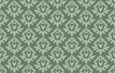 Vektör Damask süsleme desen