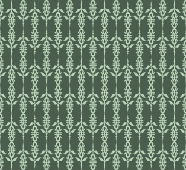 Vektör Damask süsleme desen