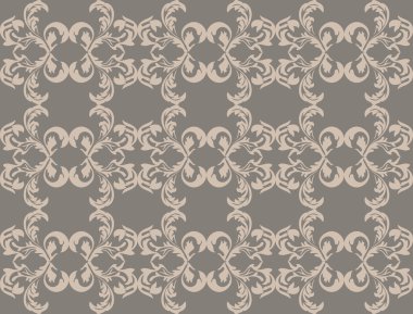 Vektör Damask süsleme desen