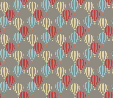 Hava Balon soyut desen