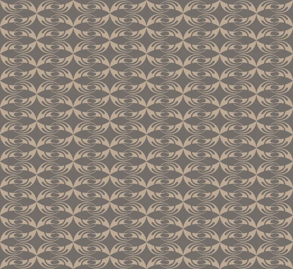 Vintage motif floral classique géométrique abstrait — Image vectorielle