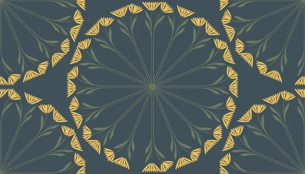 Vector Damask ornament pattern — Stock Vector