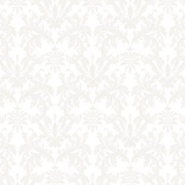 Vektör Barok Vintage çiçek Damask desenli