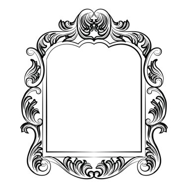 Barok Rokoko Ayna Çerçeve dekor