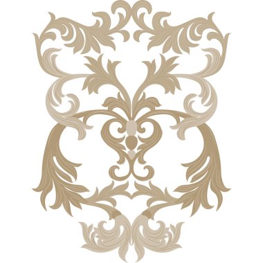 vektör damasko süsleme