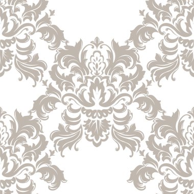 Vektör klasik lüks Victoria desen