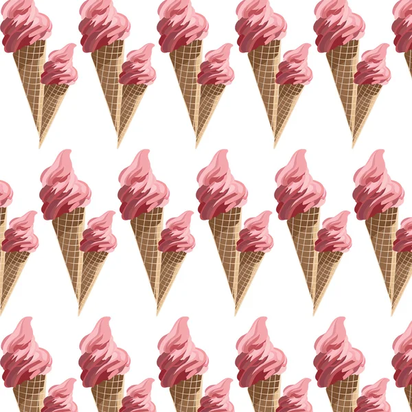 아이스크림 모양 — 스톡 벡터