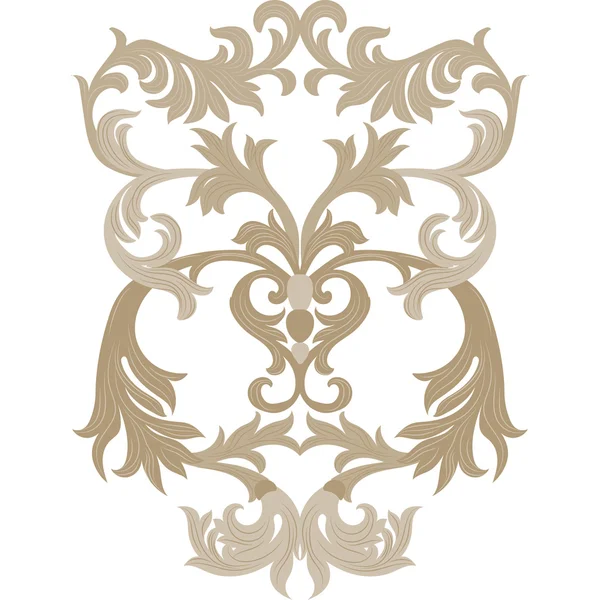 Ornamento de damasco vector — Vector de stock