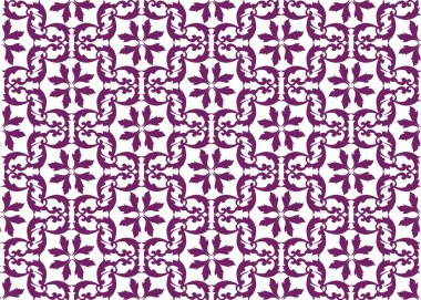 Çiçek doku süs duvar kağıdı