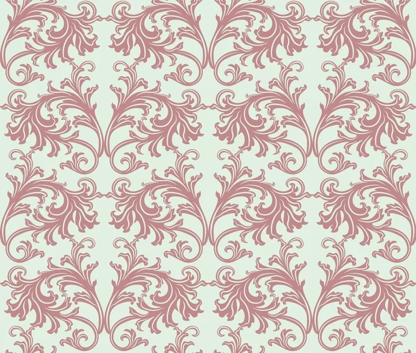 Patrón de ornamento floral vintage — Vector de stock