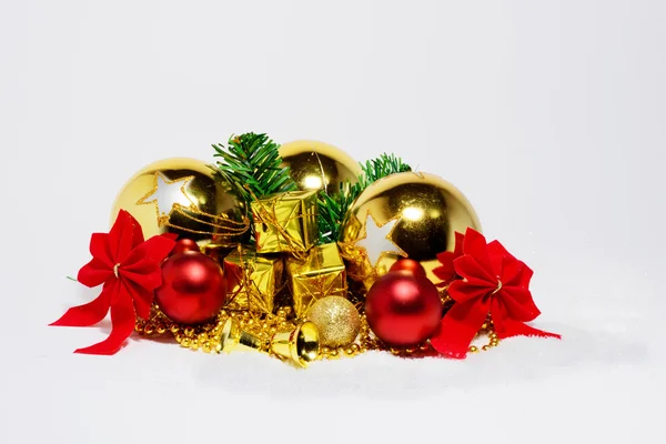 Composição de decoração de Natal — Fotografia de Stock