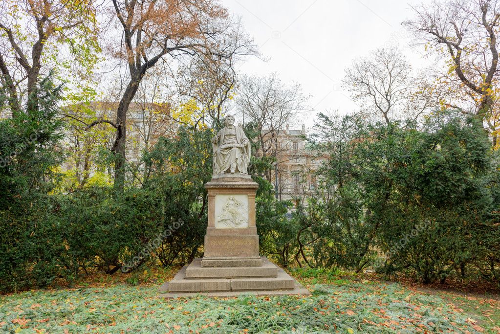 Franz Schubert statue