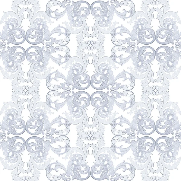 Vintage motif ornement baroque — Image vectorielle