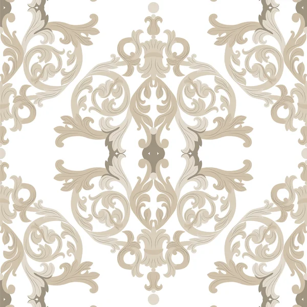 Ornement baroque vintage — Image vectorielle