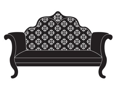 Vintage kapitone kanepe