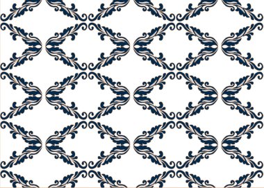 Vintage damasko süsleme desen