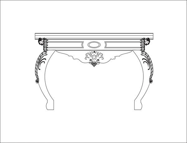 经典皇家表与装饰品 — 图库矢量图片