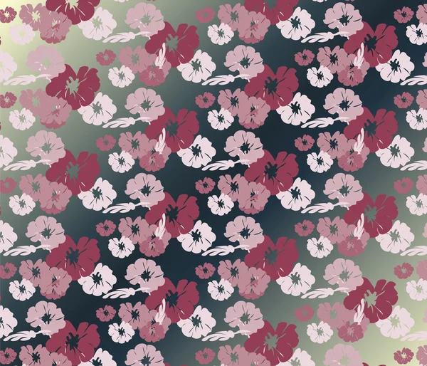 Rosen Vintage Muster Hintergrund — Stockvektor