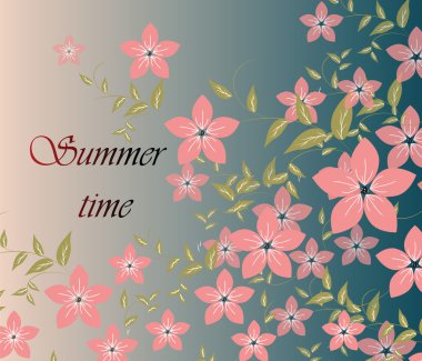 Bahar yaz çiçek arka plan