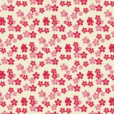 Kiraz çiçek deseni