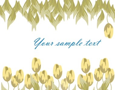 Lale çiçek kompozisyon