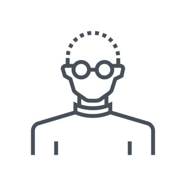 İşadamı, programcı simgesi