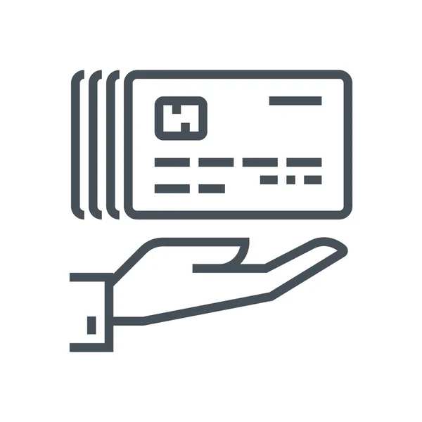 Betaling opties pictogram — Stockvector