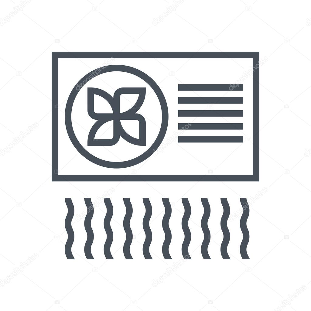 Airconditioner theme icon