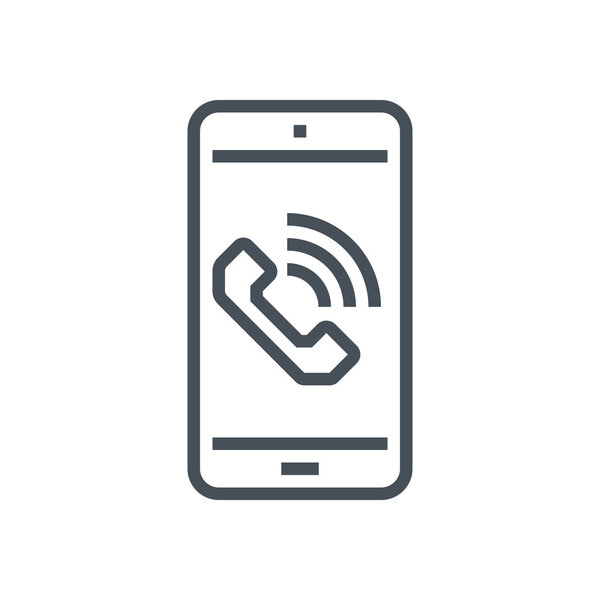 Значок вызова телефона
