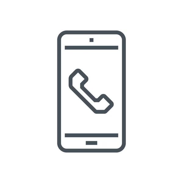 Icono del teléfono — Vector de stock