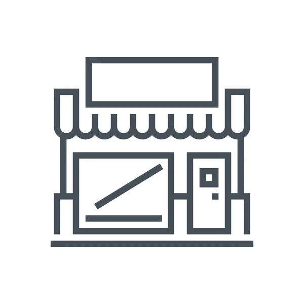 Shop téma ikon — Stock Vector