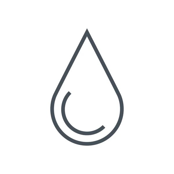 Vattenkraft energi ikonen — Stock vektor