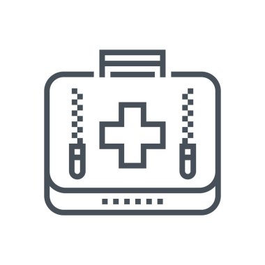 ilk yardım çantası simgesi