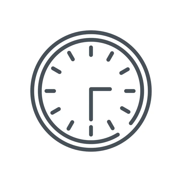 Reloj icono del tema — Vector de stock