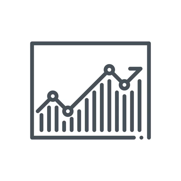 Estatísticas ícone do tema —  Vetores de Stock